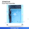 ZONESUN ZS-J0A01 Semi automatic Double head O-ring Assembly Machine Rubber Seal Ring Mounting Equipment