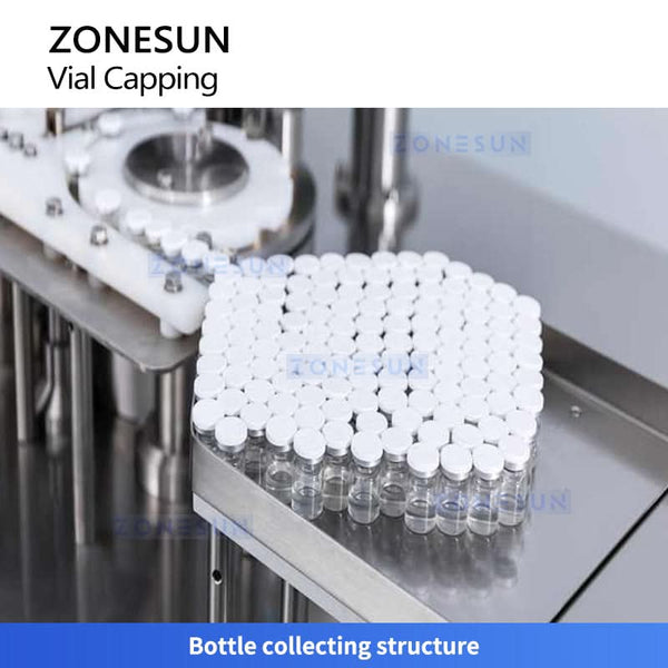 ZONESUN ZS-YG300 High-Speed Vial Capping Machine Glass Vial Crimper