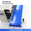 ZONESUN ZS-FR1000 Automatic Solid Ink Continuous Sealing Machine for Plastic Kraft Bags Aluminum Foil Bags