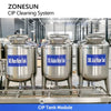 ZONESUN ZS-CIP500 Automatic CIP Cleaning System Rinse  Alkali Acid Final Rinse for Dairy Beverage