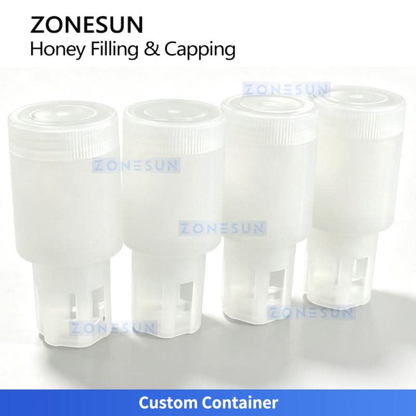 ZONESUN ZS-FSHS22 Customized Single Head Honey Filling and Capping Machine for Viscous Liquids