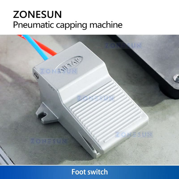 Zonesun ZS-YG25Q Pneumatic Aerosol Can Crimping Machine