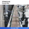 Zonesun ZS-YT8T-8ZL Automatic 4 Nozzles Pneumatic Liquid Filling Machine
