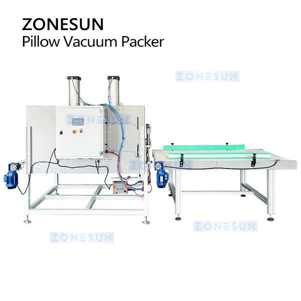 ZONESUN ZS-XD100 Automatic Pillow Vacuum Compression Packing Machine Bedding Vacuum Sealer