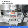 ZONESUN ZS-LP300 Bottle Unscrambler – Inclined Elevator Conveyor

