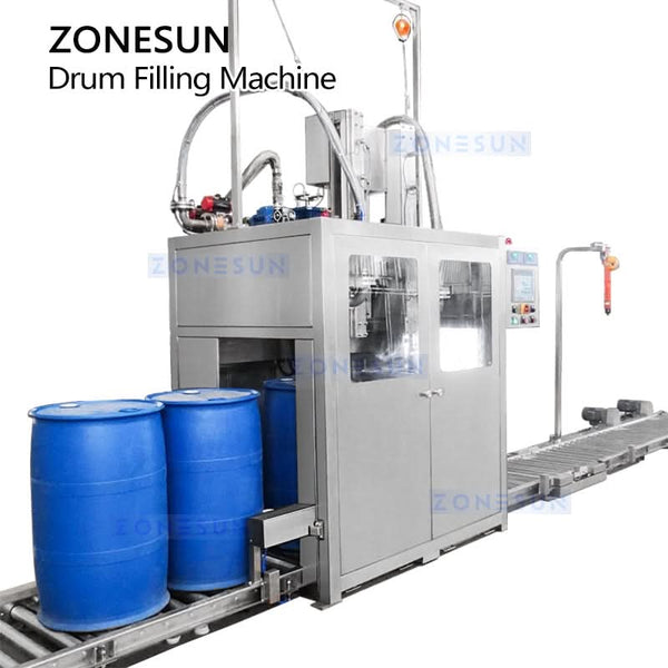 ZONESUN ZS-YTW200L Automatic Lubricant Oil Filling Machine Chemical Lubricant Detergent Quantitative Filler