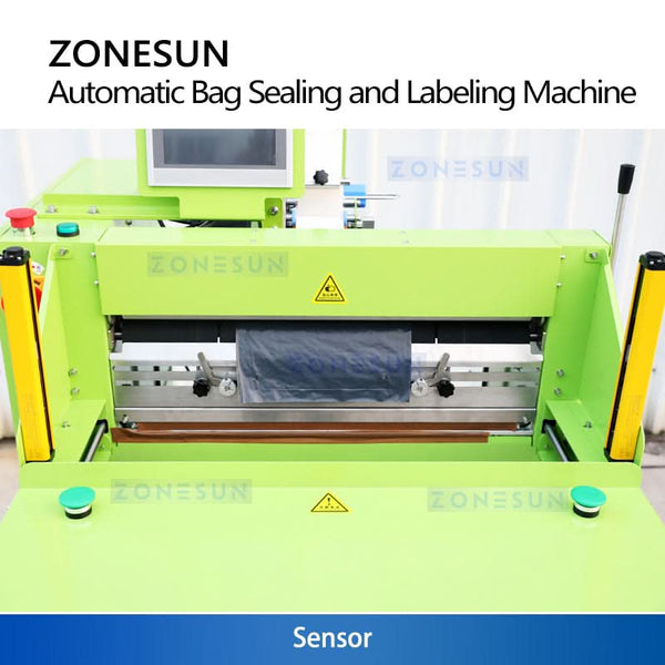 Zonesun ZS-TB103 Courier Bag Sealing Machine with Shipping Label Application