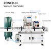 ZONESUN ZS-AFK200 Automatic Negative Pressure Vacuum Sealing Machine Can Vacuum Seamer