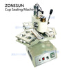 ZONESUN ZS-KCS5 Automatic Cup Sealing Machine with Custom Molds for Yogurt Sauce Pods Coffee Creamer Packaging