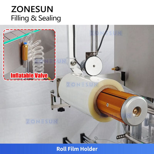 ZONESUN ZS-FAL180G4 Automatic Rotor Pump Weighing Filling and Sealing Line for Paste