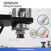 ZONESUN ZS-AFC25 Magnetic Pump Perfume Bottle Filling Capping Machine