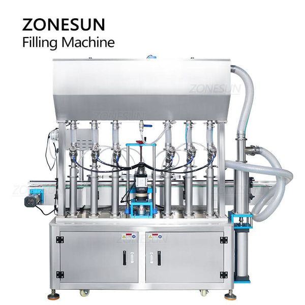 ZONESUN ZS-YT6T-6PX Six-Head Servo Viscous Liquid Filling Machine