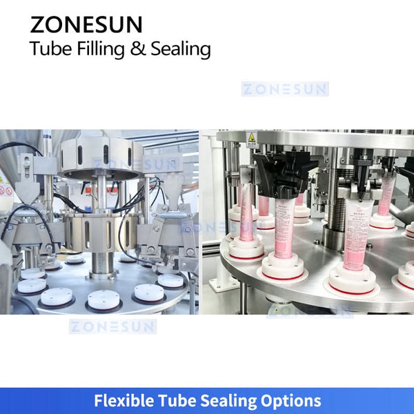 Flexible tube sealing options