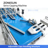 Zonesun ZS-SVXG01 Automatic Double Heads Servo Screw Capping Machine with Auto Cap Feeder