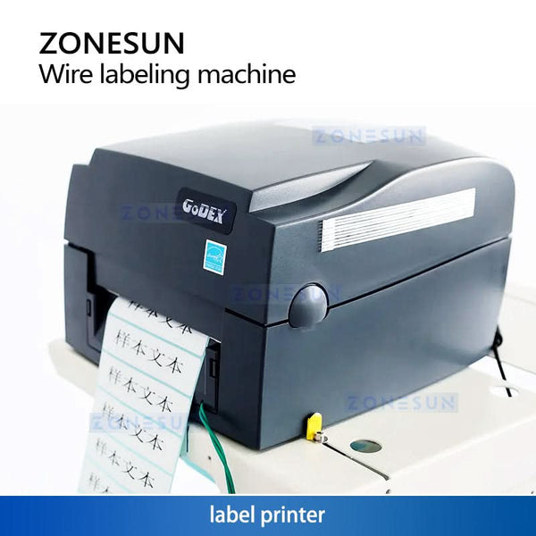 Pvc Cable Tagging Machine Zonesun ZS-WTB1 Wire Labeling Machine Cable Tagging Equipment