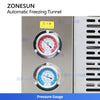 ZONESUN ZS-CTL1 Automatic WaxCandle Cooling Tunnel High-Efficiency Flash Freezer Conveyor for Solid Cosmetics