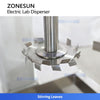 ZONESUN ZS-MX220 Electric Lifting High-Speed Disperser Mixer for Paint Coatings Cosmetics