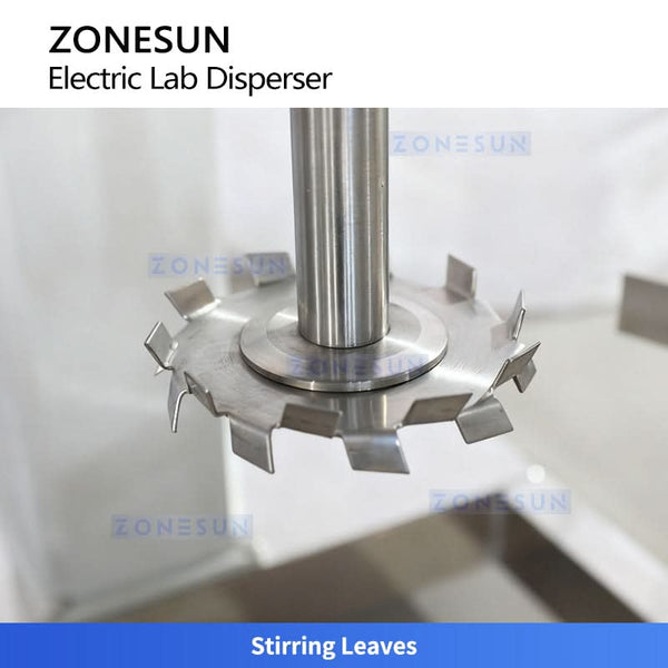 ZONESUN ZS-MX220 Electric Lifting High-Speed Disperser Mixer for Paint Coatings Cosmetics