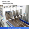 ZONESUN ZS-CPL2 Pick and Place Case Packer Automatic Case Packing Machine for Jars Cans