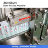 ZONESUN ZS-FS25U Automatic Plastic Ampoule Blow-Fill-Seal (BFS) Machine Monodose Packaging