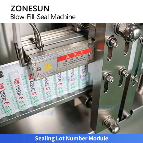 ZONESUN ZS-FS25U Automatic Plastic Ampoule Blow-Fill-Seal (BFS) Machine Monodose Packaging