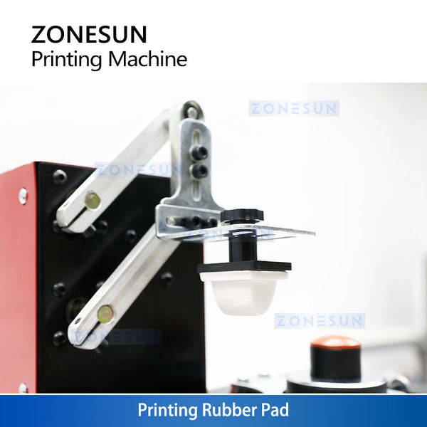 ZONESUN ZS-SYM175 Automatic Electric Pad Printing Machine 10x60mm Logo Text Silicone Pad Printer