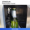 ZONESUN ZS-PM2 Tunnel Pasteurizer for Bottled Juice Milk Beverage Heat Treatment