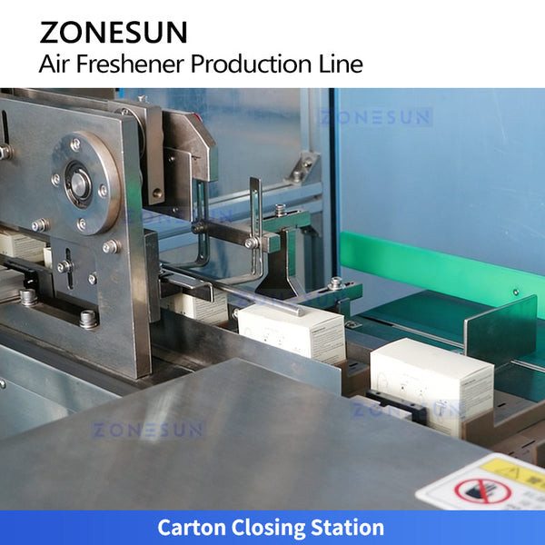 ZONESUN ZS-AFCL11 Car Fragrance Bottling Cartoning Line Automated End-to-End Packaging Solution