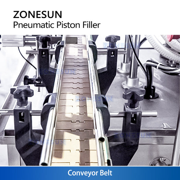 ZONESUN ZS-YT6T-6Y Automatic Pneumatic Piston Viscous Liquid Filling Machine 6 Heads Tomato Sauce Juice Filler