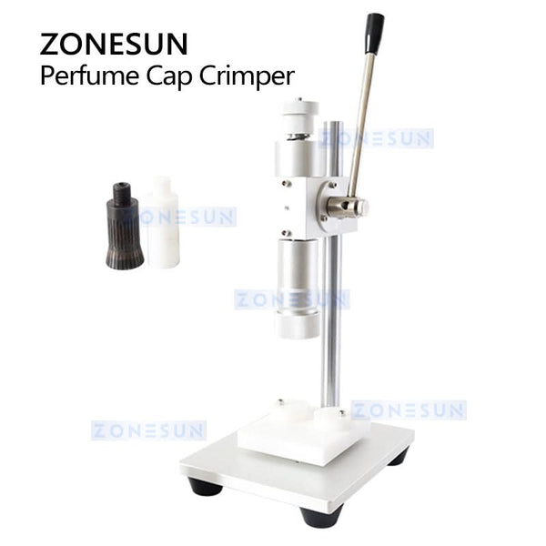 ZONESUN ZS-TYG2 Manual Perfume Crimping Machine for Spray Bottle Caps