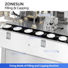 ZONESUN ZS-AFC48 Automatic Small Bottle Oral Liquid Filling and Capping Machine