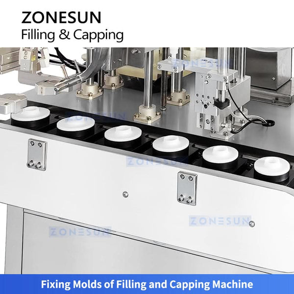 ZONESUN ZS-AFC48 Automatic Small Bottle Oral Liquid Filling and Capping Machine