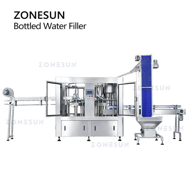 ZONESUN ZS-AFC883 Mineral Water Liquid Bottle Rinsing Filling Capping Production Line（SPECIAL OFFER）