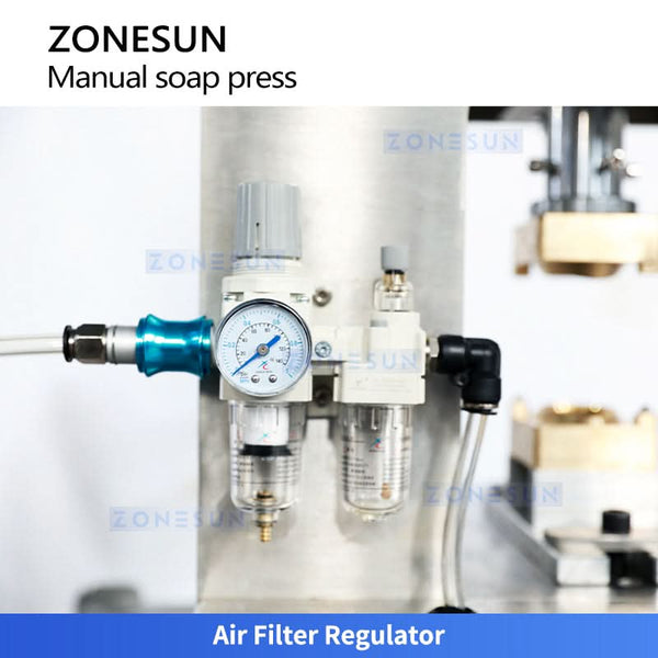 Zonesun ZS-MYZ1 High-Speed Pneumatic Soap Stamping Machine for Custom Bar Molding