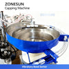 ZONESUN ZS-XG440H2 Automatic F-Type Bottle Capping Machine Engine Oil Drum Capper