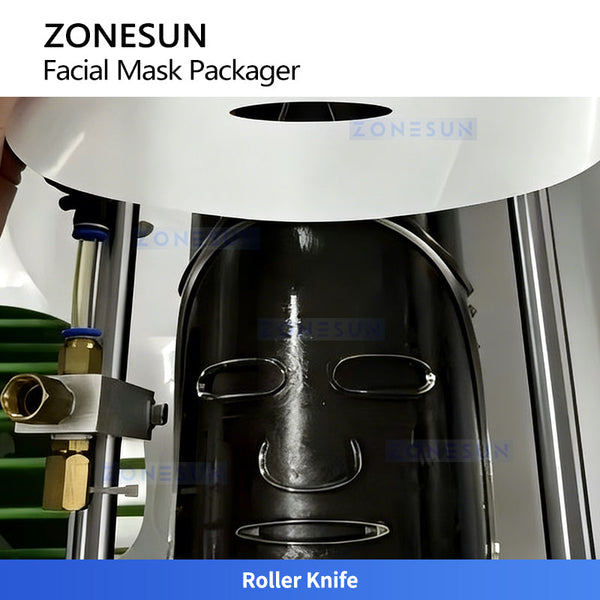 ZONESUN ZS-MS2TCP Automatic Facial Mask Cutting and Bagging Machine