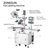 ZONESUN ZS-TB120M Electric Height Adjustable Flat Surface Labeling Machine for Box Pouch Cardboard