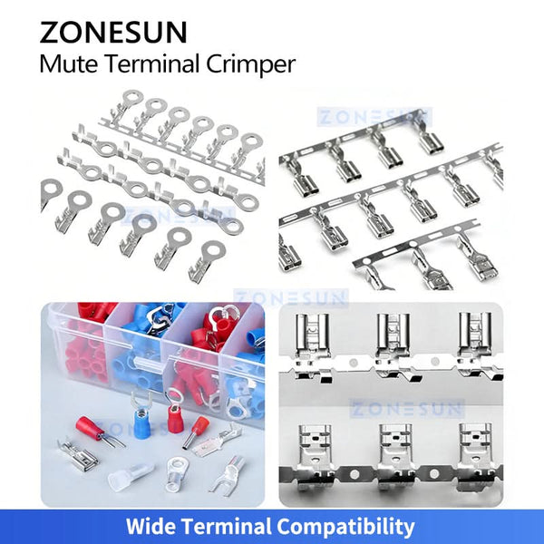 ZONESUN ZS-EW09C High-Precision Semi-Automatic Ultra-Quiet Terminal Crimping Machine