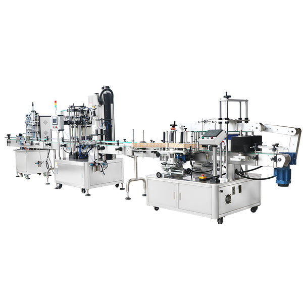 ZONESUN ZS-MPCL1 Trigger Bottle Filling Capping Labeling Line