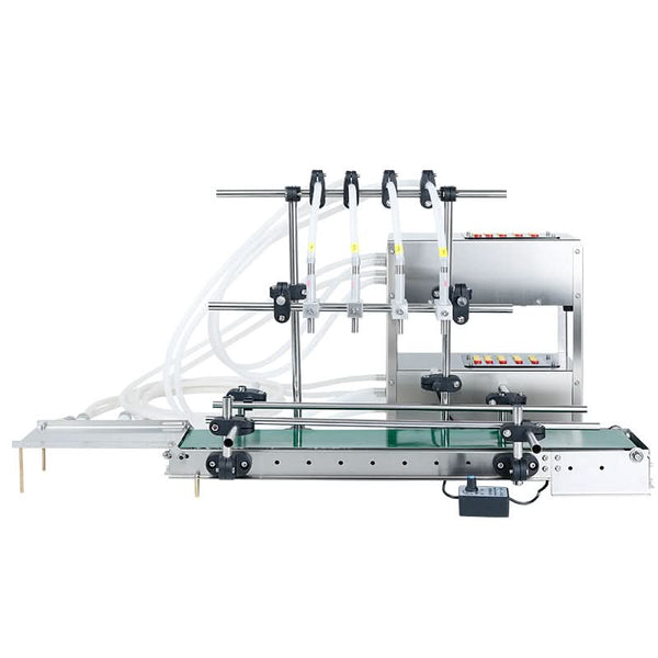 ZONESUN ZS-DTDP4G Liquid Filling Machine 4-Head Auto Bottler for Juice/Water