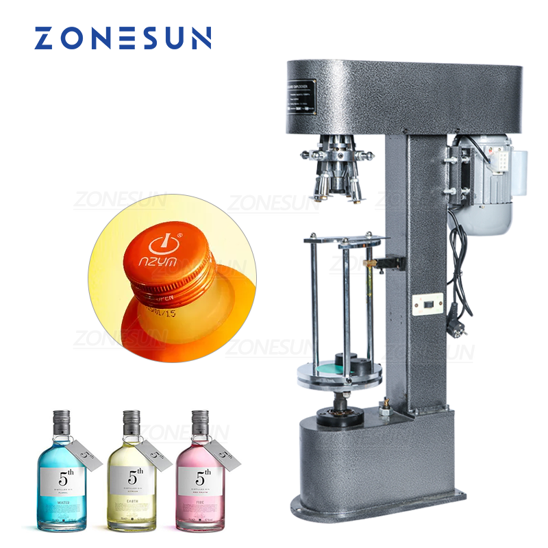 ZONESUN ZS-XG50D Semi-automatic ROPP Cap Crimping Machine – ZONESUN ...