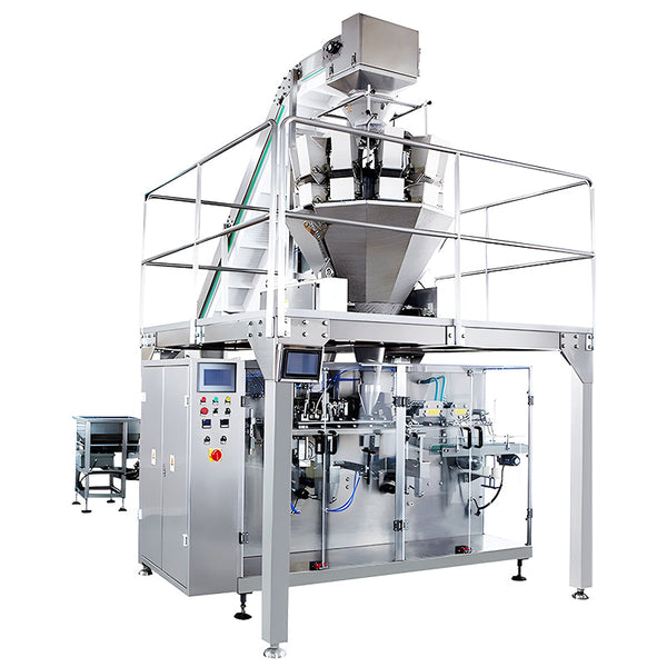 ZONESUN ZS-GW160 10-Head Weigher Premade Pouch Packing Machine