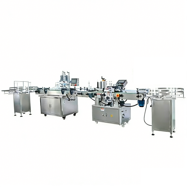 ZONESUN ZS-FAL180A8 Full Automatic Bottle Filling Capping Labeling Line