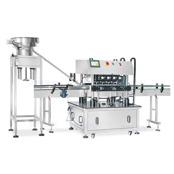 ZONESUN ZS-XG440B High-Speed Linear Capping Machine Automatic Bottle Capper