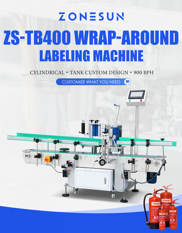 ZONESUN® automatic round bottle labeling machine