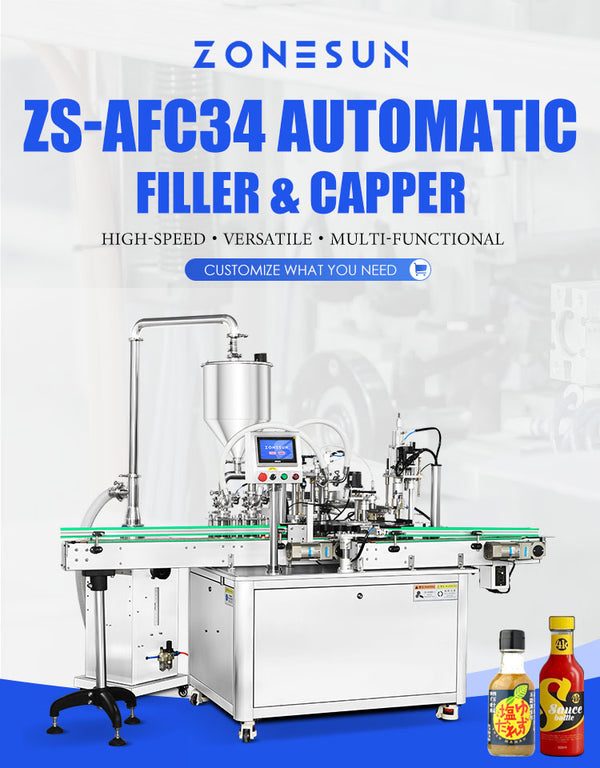 ZONESUN® paste filling and capping machine