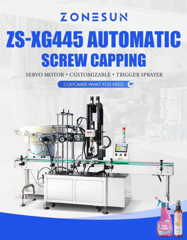ZONESUN® pump bottle capping machine