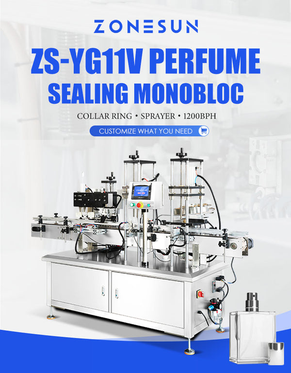 ZONESUN® automatic perfume bottle capping machine