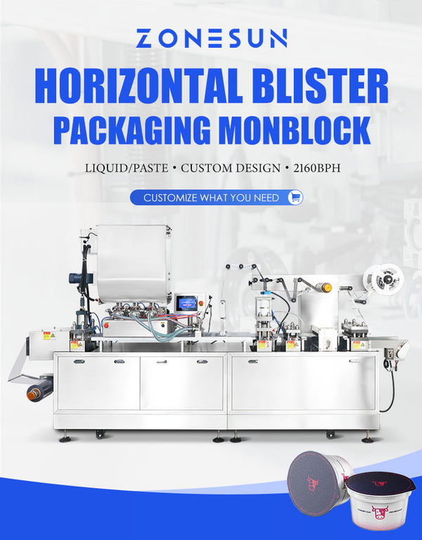 ZONESUN® HORIZONTAL BLISTER
PACKAGING MACHINE