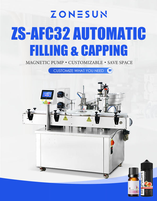 ZONESUN® essential oil filling capping machine